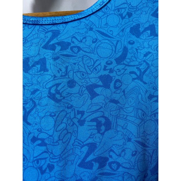 Tune Squad Space Jams Blue Kids Girls Skater Dress Size M 7/8 Target Cheer - Picture 6 of 11